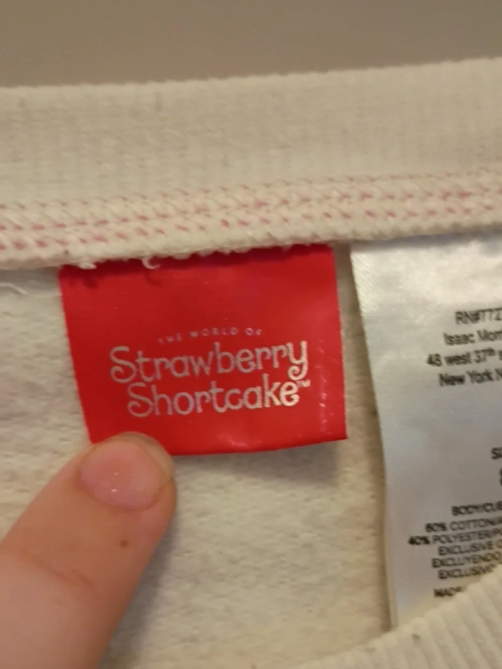 Vtg Strawberry Shortcake Sweatshirt Size 8